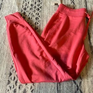 Skechers pink sweats xs NWT